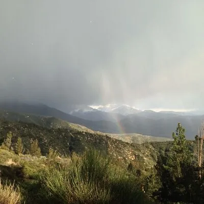 Mountain range near Big Bear, CA